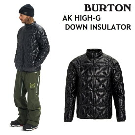 BURTON MENS AK HIGH-G DOWN INSULATOR バートン メンズ インナー TRUE BLACK スノーボード 日本正規品