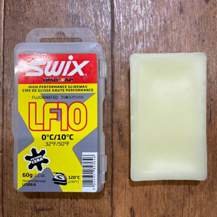 楽天市場】SWIX WAX スウィックス ワックス LF10 60g フッ素 [LF10-6 