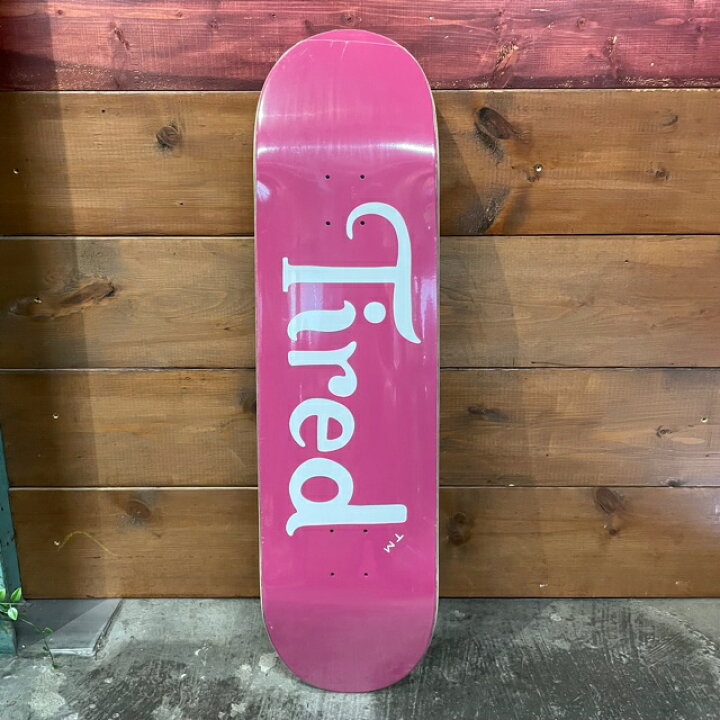 楽天市場】TIRED SKATEBOARDS タイレッド スケートボード SWIRL T LOGO 