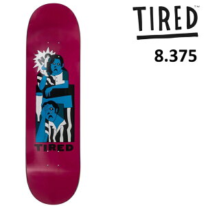 TIRED SKATEBOARDS �^�C���b�h �X�P�[�g�{�[�h SAD REFEREES DECK REGULAR 8.375 �f�b�L �X�P�[�g ���{���K�i