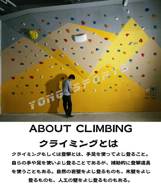 楽天市場】クライミングホールド【32個セット】 ロック クライミング 