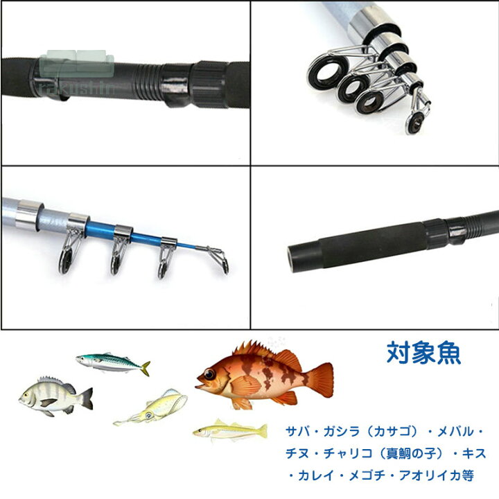 楽天市場】送料無料 サビキ釣りセット 釣り具セット サビキ 海釣り 