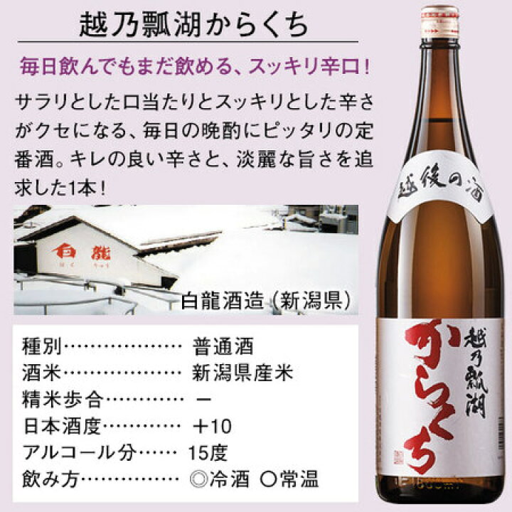 超激得sale 日本酒 純米酒 五頭の酔泉 一升瓶 1800ml Materialworldblog Com