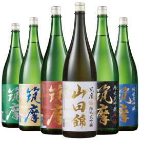 ＼11月限定大100％ポイントバック／ 日本酒 お酒 純米大吟醸酒 大吟醸酒 純米吟醸酒 千曲錦酒造 至福 飲み比べ セット 第2弾 一升瓶 6本組 1800ml 6本 お中元 敬老の日 父の日 ギフト プレゼント 【7560円以上(税込)で送料無料】