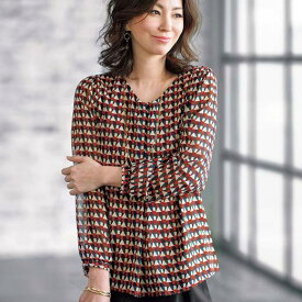 楽天市場 シフォン ブラウス 長袖 Tシャツ カットソー トップス レディースファッションの通販