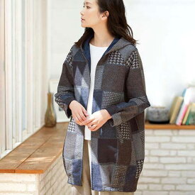 楽天市場 パッチワーク コート ジャケット レディースファッション の通販