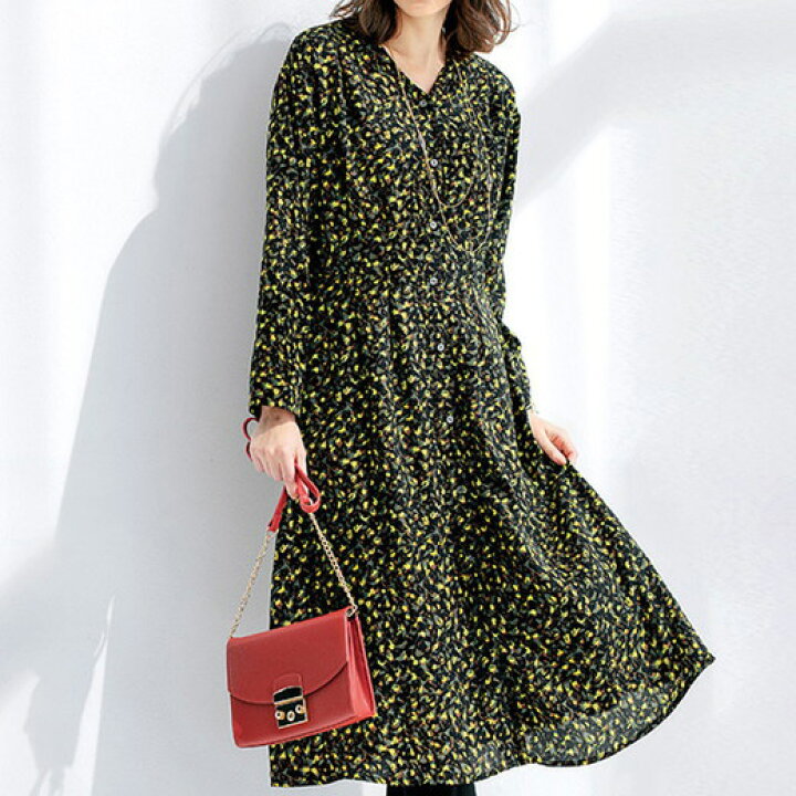 楽天市場 300円offクーポン配布中 アウトレット カットソーワンピース M L Ll 3l 4l 5l ウエストタック使いプリントワンピース ベルーナ Belluna 40代 50代 60代 レディース ミセス ファッション 秋 秋服 ワンピース 長袖 花柄 体型カバー 在庫処分 ゆったり 楽天市場 300円offクーポン配布中 アウトレット カットソーワンピース M L Ll 3l 4l 5l ウエストタック使いプリントワンピース ベルーナ Belluna 40代 50代 60代 レディース ミセス ファッション 秋 秋服 ワンピース 長袖 花柄 体型カバー 在庫処分 ゆったり