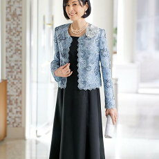 楽天市場 レディースファッション スーツ セットスーツ ワンピースセットスーツ ベルーナ