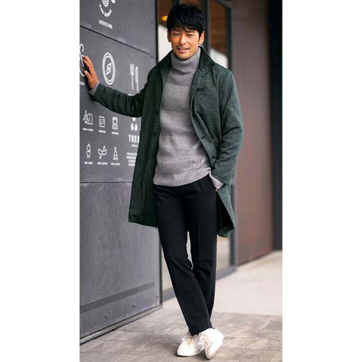 楽天市場 1000円offクーポン配布中 ハーフコート M L Ll ｉｎｅｄ ニットフリースチェスターコート M Ll ベルーナ 40代 50代 60代 メンズ 紳士 大人 メンズファッション ベルーナフォーメン メンズ 秋 秋服 ハーフ コート アウター 羽織 父の日 ギフト ベルーナ