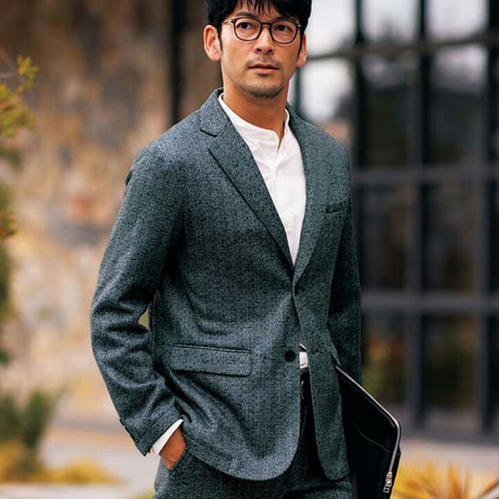 楽天市場 アウトレット ジャケット M L Ll 3l ｔｓｔｋ ウール調フリースジャケット ベルーナ 40代 50代 60代 メンズ 紳士 大人 メンズファッション ベルーナフォーメン メンズ 秋 秋服 アウター 羽織 在庫処分 ベルーナ