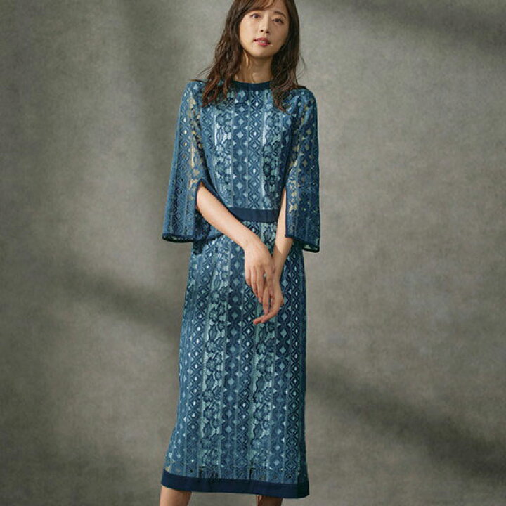 楽天市場 ワンピース M L Ll 3l 袖スリットレースワンピ M 3l ベルーナ 40代 50代 60代 レディースファッション レディース ミセス 大人 夏 夏服 Ranan ラナン 大きいサイズ 大人 おしゃれ 体型カバー ベルーナ