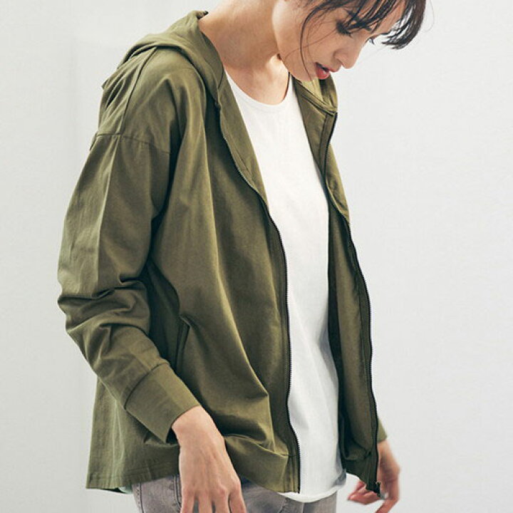 楽天市場 パーカー M L Ll 3l 綿１００ ひんやり ｕｖカット指穴付ゆるシルエットパーカー ｂｅａｕｔｉｆｕｌ ｃｏｔｔｏｎ M 3l ベルーナ 40代 50代 60代 レディースファッション レディース ミセス 大人 夏 夏服 Ranan ラナン トップス 楽ちん 体型カバー