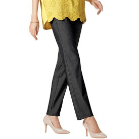 フルレングスパンツ 裏メッシュさらさらストレートパンツ(3L～5L) ミセス 大人 ファッション レディース ロングパンツ ロング丈 ボトムス パンツ ひんやり UV対策 UV 体型カバー 40代 50代 Belluna ベルーナ