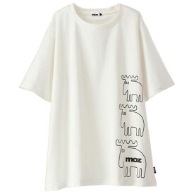 Tシャツ ＜moz＞プリントTシャツ(M～LL) ミセス 大人 ファッション レディース トップス シャツ 体型カバー 40代 50代 Belluna ベルーナ