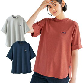 【全品20％OFFクーポン配布中！】Tシャツ 【3枚組】＜FILA＞スポーティTシャツ(M～LL) レディースファッション ミセス 大人 トップス シャツ 40代 50代 Belluna ベルーナ