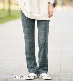 ＼早割全品10％OFFクーポン／パンツ レディース フルレングスパンツまるではく毛布！静電防止付裏ファーイージーパンツ 2025冬 ベルーナ belluna M 股下63cm〜5L 股下73cm