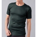 インナーシャツ 【4枚組】抗菌防臭・マイクロファイバー裏起毛あったかインナー4枚組（シャツ）　半袖丸首(M〜LL) ベルーナ 40代 50代 60代 メンズ 紳士 大人 インナー 下着 シャツ 大きいサイズ