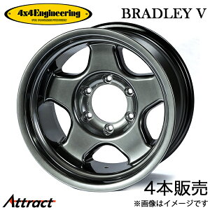 4x4�G���W�j�A�����O �p�W�F�� V97/98/88�n �u���b�h���[V �A���~�z�C�[�� 4�{(18×8.5J 6-139.7 +40)4x4 Engineering BRADLEY V