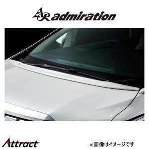 アドミレイション RICERCATO フードスポイラー(未塗装)アルファード GGH30/AGH30/GGH35/AGH35/AYH30 admiration エアロ エクステリア 外装