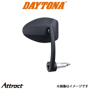 デイトナ バイク用 HIGHSIDER バーエンドミラー フェッララ バイク用品 15164 DAYTONA