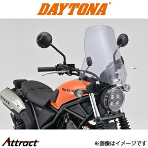 �f�C�g�i GIVI���^�E�C���h�X�N���[�� A660 �Z�~�X���[�N H415mm×W410mm 93957 DAYTONA