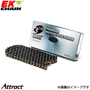 �]���`�F�[�� EK�`�F�[�� LUXE L�V���[�Y 520L �u���b�N&�S�[���h 116L MLJ(�W��) NX�����O�V�[�� �o�C�N�p�i