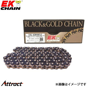 �]���`�F�[�� EK�`�F�[�� SRX�V���[�Y 428SRX2 �u���b�N&�S�[���h 116L MLJ(�W��) QX�����O�V�[�� �o�C�N�p�i