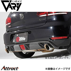 ガレージベリー ゴルフ6 ABA-1KCCZ リアディフューザー FRP 6206 GARAGE VARY カスタムパーツ