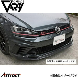ガレージベリー ゴルフ7 GTI フロントリップスポイラー FRP 6383 GARAGE VARY カスタムパーツ