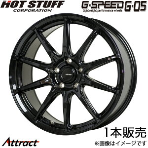 G�X�s�[�h G05 �t���[�h GT�n �A���~�z�C�[�� 1�{(15×6J 5-114.3 +53 ���^���b�N�u���b�N)�z�b�g�X�^�b�t G-SPEED G05 HOT STUFF