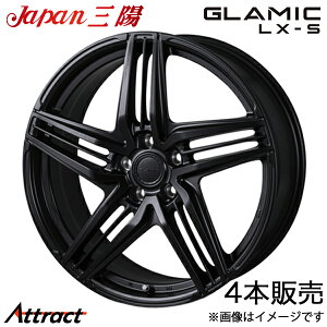 �W���p���O�z �O���~�b�N LX-S bZ4X 10�n �A���~�z�C�[�� 4�{(M14���� 18×7.5J 5-114.3 +38 �T�e���u���b�N)Japan�O�z GLAMIC LX-S �z�C�[���P��