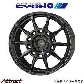 共豊 ガレルナ レフィーノ アルミホイール 1本 RX AGL20W/AGL25W(18×8.0J 5-114.3 INSET38 マットブラック)KYOHO GALERNA REFINO