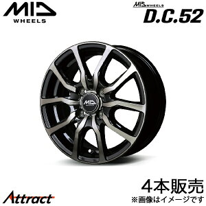 MID D.C.52 ANA MXPK15/MXPK16 A~zC[ 4{(15×5.5J 4-100 +43 ubN|bV+A[~[ubNNA)}JT[rX