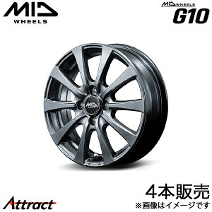 MID G10 MRS MF22S A~zC[ 4{(14×4.5J 4-100 +45 ^bNO[)}JT[rX zC[P