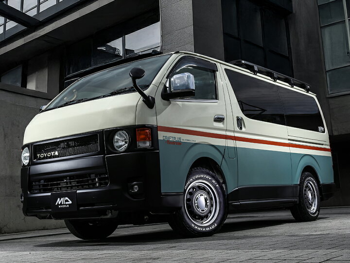 楽天市場】MID ガルシアシスコ TypeII ハイエース 200系 アルミ 