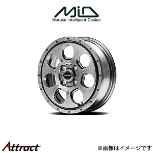 MID [h}bNX }bhG[WFg A~zC[ 1{ EFCN LA700S/LA710S(15×4.5J 4-100 INSET45 ^bNO[)ROADMAX MUDAGENT