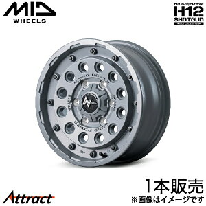 MID iCgp[H12VbgK ^NeBJED nCG[X 200n A~zC[ 1{(16×6.5J 6-139.7 +38 Z~OXRN[g)}J NITRO POWER H12 SHOTGUN Tactical Edition