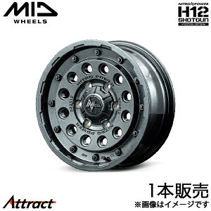 MID iCgp[H12VbgK ^NeBJED nCG[X 200n A~zC[ 1{(16×6.5J 6-139.7 +38 K^Vo[)}J NITRO POWER H12 SHOTGUN Tactical Edition