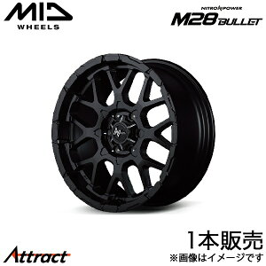 MID iCgp[M28obg nCG[X 200n A~zC[ 1{(16×6.5J 6-139.7 +38 Z~OXubN/}VjO)}J NITRO POWER M28 BULLET