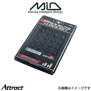 MID �i�b�g�����b�N�Z�b�g �u���b�N M12x1.5 17HEX 20�� 60�x�e�[�p�[���i�b�g �z�C�[���i�b�g