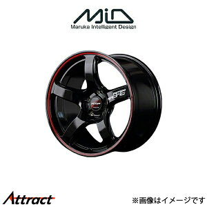 MID RMP[VO R50 A~zC[ 1{ vEX  40n(18×8J 5-114.3 INSET45 ubN/bhC)RMP RACING R50