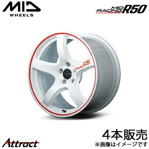 MID [VOR50 RAV4 30n A~zC[ 4{(17×7J 5-114.3 +48 zCg/bhC)}J RACING R50