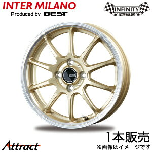 �C���^�[�~���m �C���t�B�j�e�B F10 �s�N�V�X�G�|�b�N LA300�n �A���~�z�C�[�� 1�{(14×4.5J 4-100 +45 �S�[���h/�����|���b�V��)INTER MILANO INFINITY F10 �z�C�[���P��