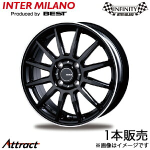 �C���^�[�~���m �C���t�B�j�e�B F12 �^���g/�^���g�J�X�^�� LA650S/LA660S �A���~�z�C�[�� 1�{(15×4.5J 4-100 +45 �u���b�N/�����t�����W�|���b�V��)INTER MILANO INFINITY F12 �z�C�[���P��