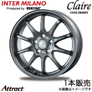 �C���^�[�~���m �N���[�� ZT10 MPV LY3P �A���~�z�C�[�� 1�{(18×7.5J 5-114.3 +48 �K�����^)INTER MILANO CLAIRE ZT10 �z�C�[���P��