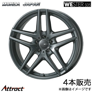 �����c�@�W���p�� �E�F�X�^�[S05 C�N���X ���S��(W205) 3DA-205214C/3DA-205214 �A���~�z�C�[��4�{ 18�C���` 5�� �_�[�N�V���o�[ TA-13 MONZAJAPAN WESTER S05