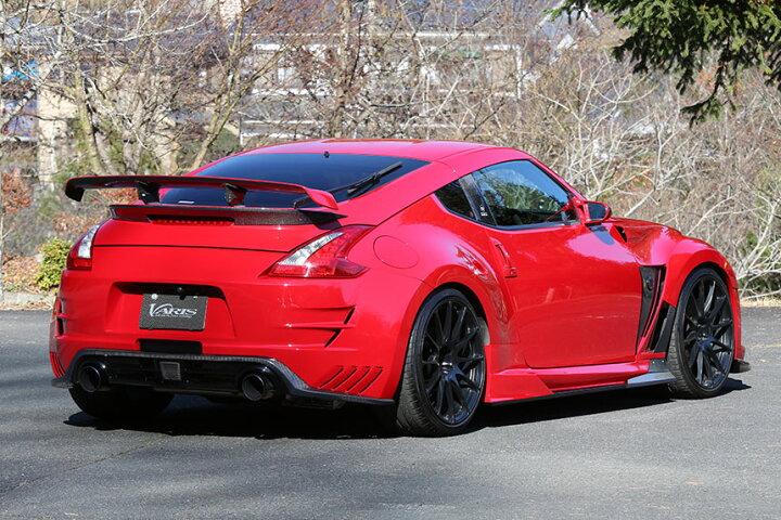 楽天市場】バリス ARISING-II サイドスカート フェアレディZ Z34 370Z 