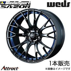 ウェッズスポーツ SA20R ヴェルファイア 20系 18インチ アルミホイール 1本 ブルーライトクロームII 0072736 WEDS WedsSport SA20R