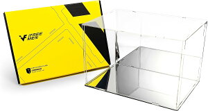 iFREEMEN AN tBMAP[X gݗĎ RNVP[X ȒP[ ֗ObY یtBt fBXvCP[X (30x20x20cm, ~[{wʃ~[)