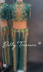 メンズ用 ベリーダンス オーダーメイド衣装 LY 3235 202509衣装 ベリー ダンス オリエンタル ベリーダンス衣装 セット オリエンタル衣装 ンク キラキラ ブラ スカート ネックレス アーム バ